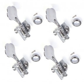 Klucze do gitary basowej otwarte, jednostronne prawe (R) Kera Audio BM-01-4R-S - 1