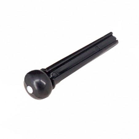 Kołek do mostka gitary akustycznej Kera Audio MZ-01 czarny - 1
