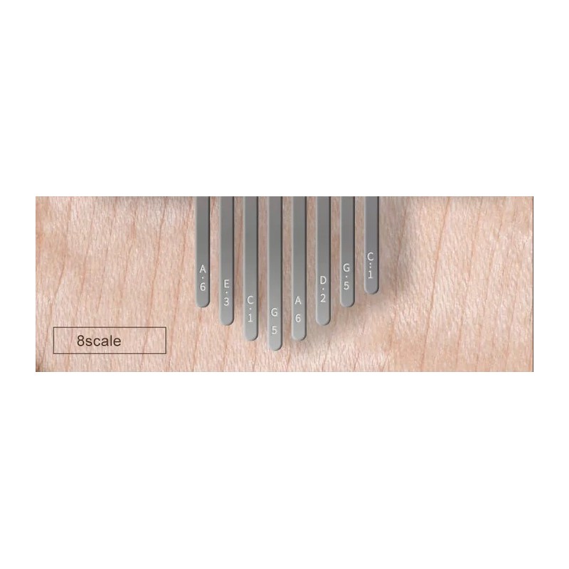 Mała kalimba Hluru KM8-Maple - 2 Mała kalimba Hluru KM8-Maple - 2