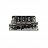 Mostek do gitary basowej 4 struny Kera Audio M-ST-0213 srebrny - 2 Mostek do gitary basowej 4 struny Kera Audio M-ST-0213 srebrny - 2