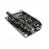 Mostek do gitary basowej 4 struny Kera Audio M-ST-0213 srebrny - 3 Mostek do gitary basowej 4 struny Kera Audio M-ST-0213 srebrny - 3