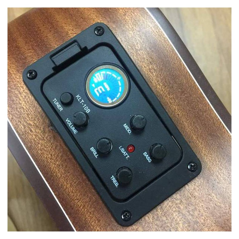 Pickup aktywny do gitary z tunerem zestaw Kera Audio KLT-10B - 16 Pickup aktywny do gitary z tunerem zestaw Kera Audio KLT-10B - 16