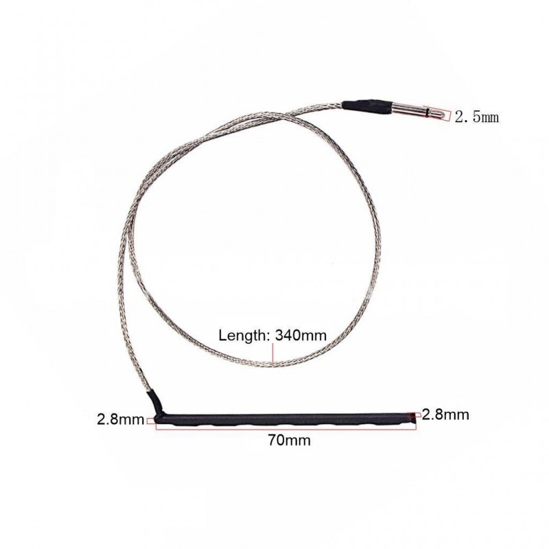 Pickup piezo do gitary akustycznej Kera Audio AC77 - 2 Pickup piezo do gitary akustycznej Kera Audio AC77 - 2