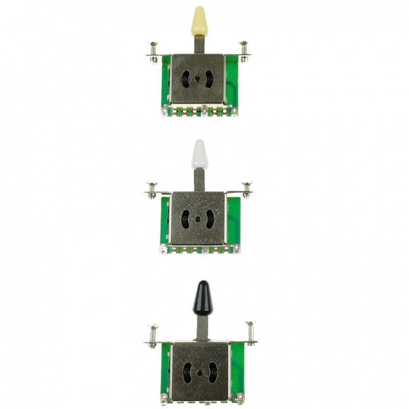 Przełącznik 3-poz. Kera Audio 3P/SQ/ST/Biały - 3 Przełącznik 3-poz. Kera Audio 3P/SQ/ST/Biały - 3