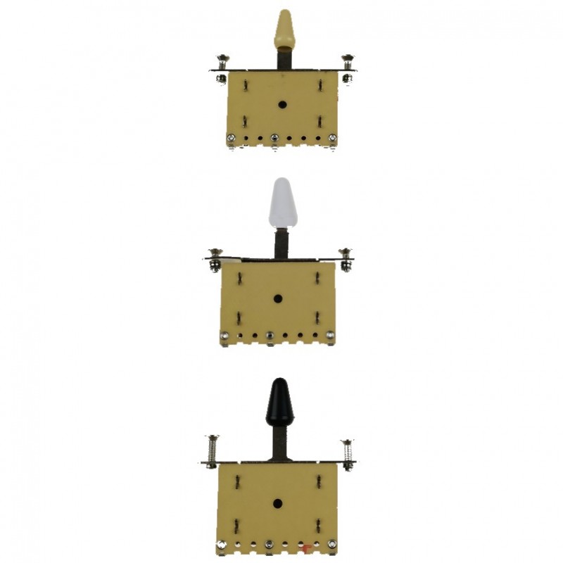 Przełącznik 3-poz. Kera Audio 3P/SQ/ST/Biały - 4 Przełącznik 3-poz. Kera Audio 3P/SQ/ST/Biały - 4