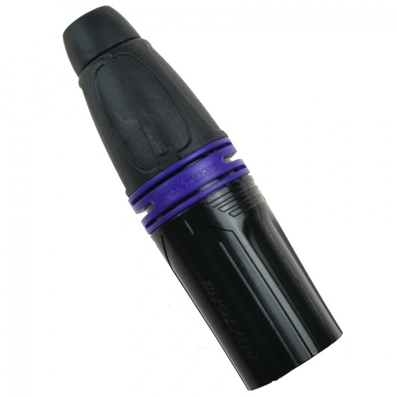 Ring do XLR Roxtone Fioletowy - 3 Ring do XLR Roxtone Fioletowy - 3