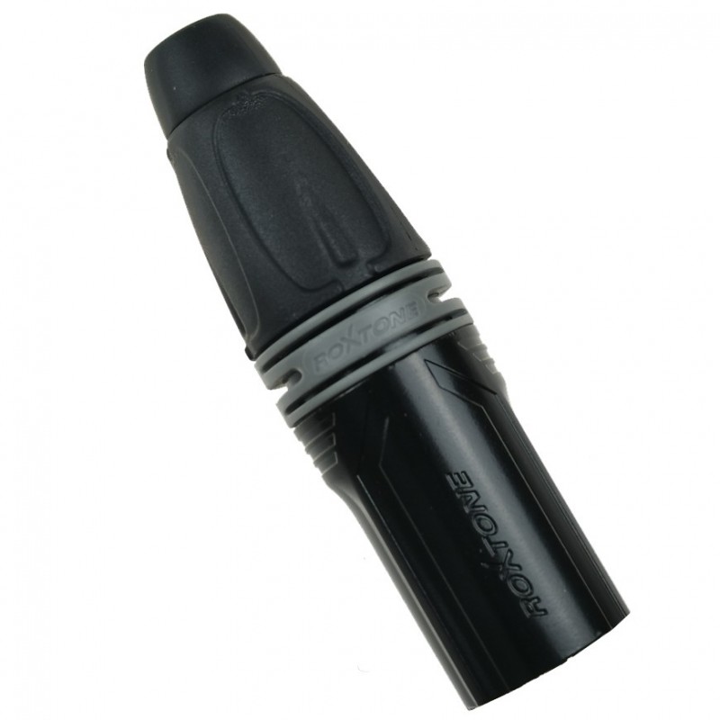 Ring do XLR Roxtone Szary - 3 Ring do XLR Roxtone Szary - 3