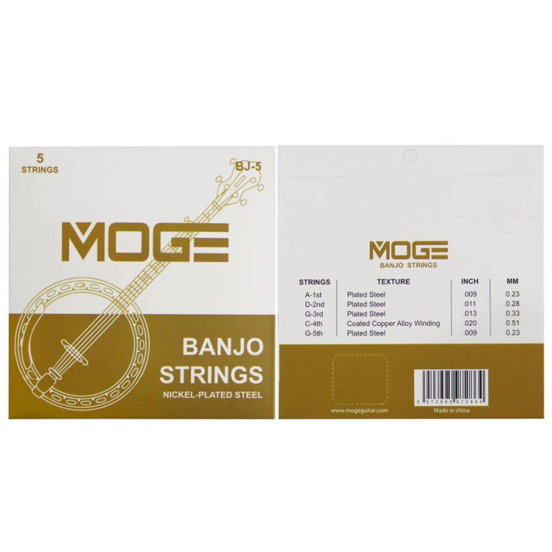 Struny do Banjo MOGE BJ-5 - 2 Struny do Banjo MOGE BJ-5 - 2