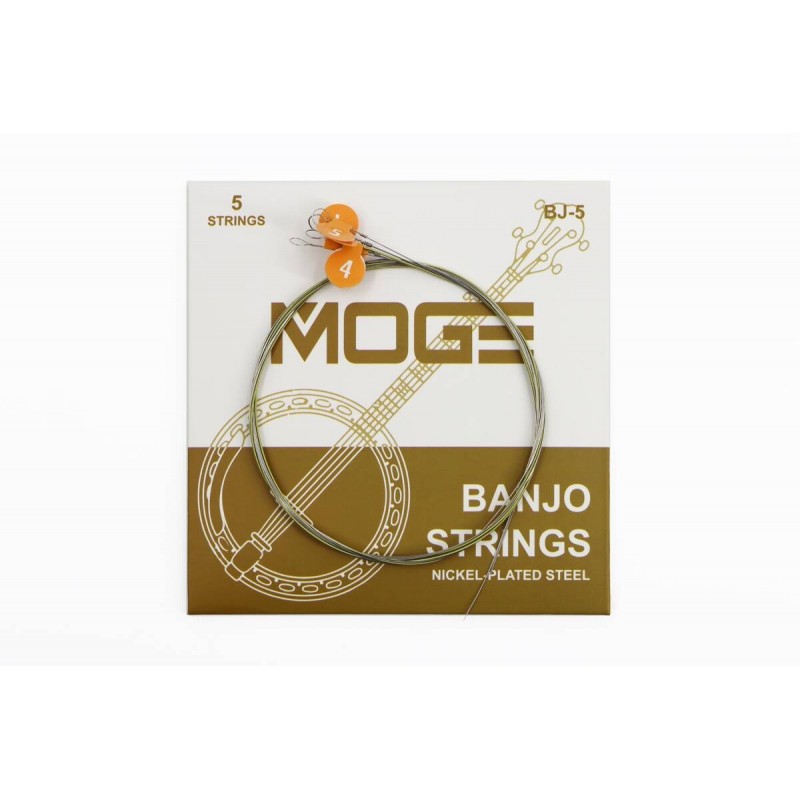 Struny do Banjo MOGE BJ-5 - 5 Struny do Banjo MOGE BJ-5 - 5