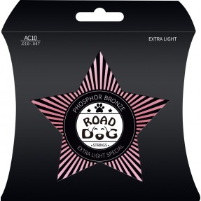 Struny do gitary akustycznej ROAD DOG AC10 - 1