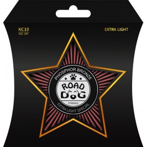 Struny do gitary akustycznej ROAD DOG KC10 - 1