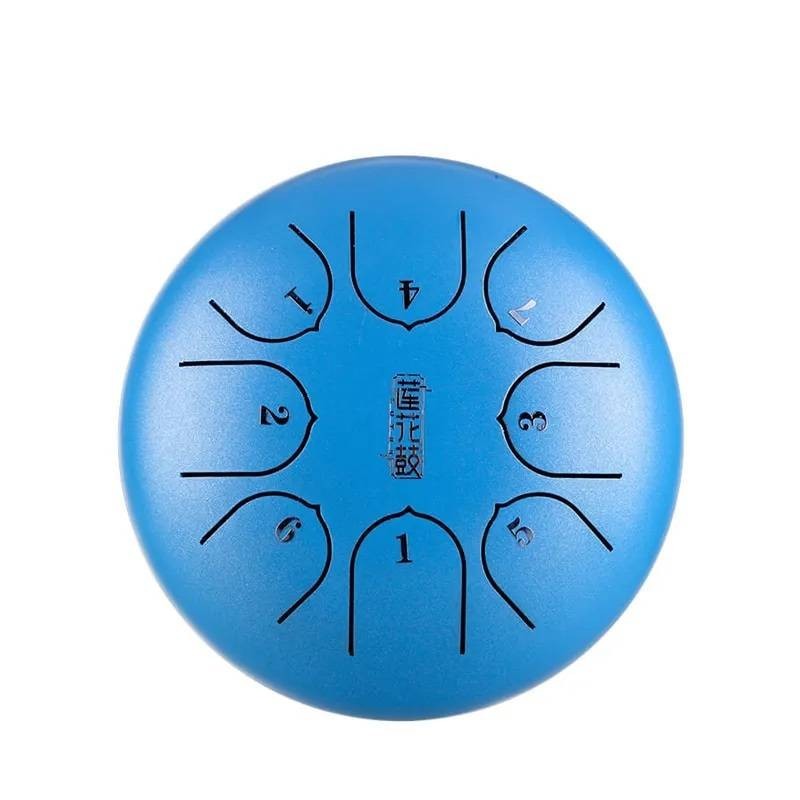 Tongue drum lotus children 6" 8 ton Hluru-Huashu TC8-6-SkyBlue - 1