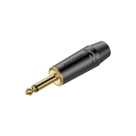 Wtyk typu Jack 6.3mm mono Roxtone RJ2PX-BG - 1