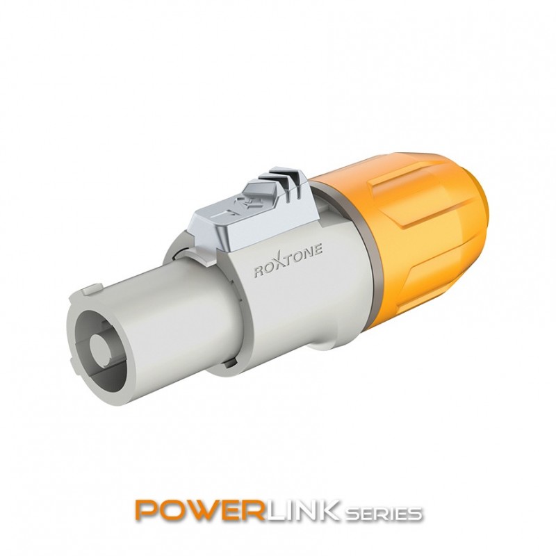 Wtyk zasilania power-out IP65 Roxtone RAC3FCO-WP - 1