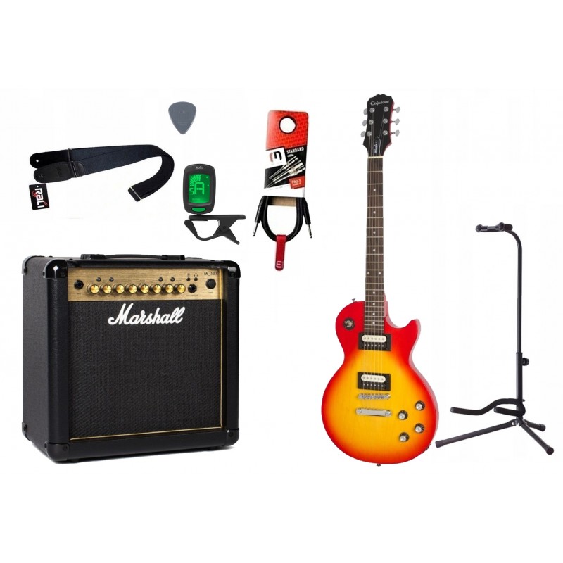Gitara elektryczna Epiphone Les Paul Studio E1 + wzmacniacz - zestaw 1419 - 1 Gitara elektryczna Epiphone Les Paul Studio E1 + wzmacniacz - zestaw 1419 - 1