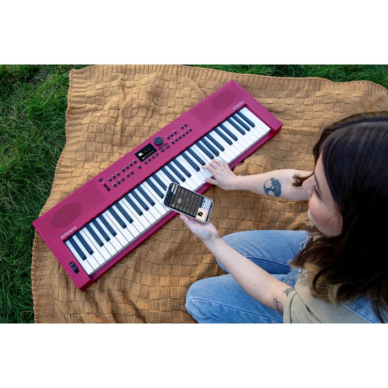 Roland GO:KEYS 3 Dark Red - keyboard - 8