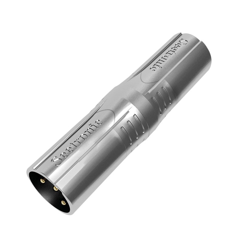 Seetronic Adapter XLR 3P męski na XLR 3P męski