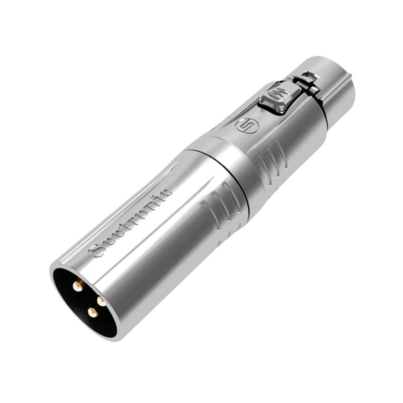 Seetronic Adapter XLR 3P męski na XLR 5P żeński