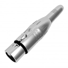 Seetronic Adapter XLR 3P żeński na złącze Jack stereo żeński