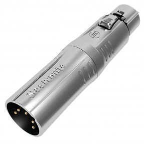 Seetronic Adapter XLR 5P męski na XLR 3P żeński