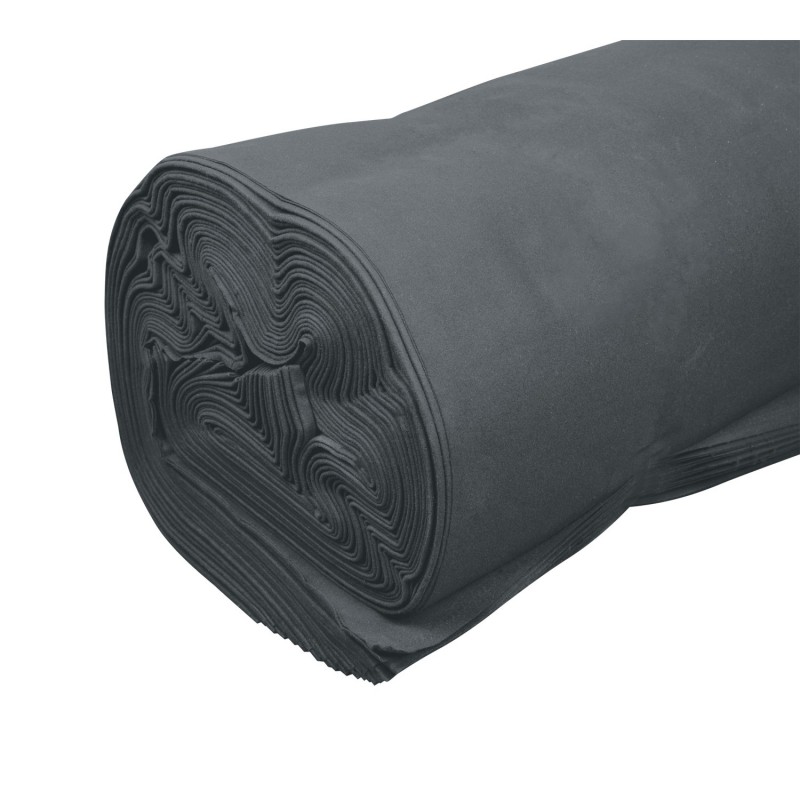 ShowGear Dekomolton 160 g/m² ciemnoszary - 3 x 60 m ShowGear Dekomolton 160 g/m² ciemnoszary - 3 x 60 m