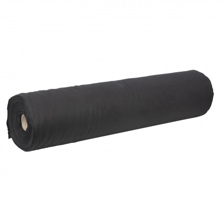 ShowGear Dekomolton 160 g/m² czarny - 0.80 x 60 m