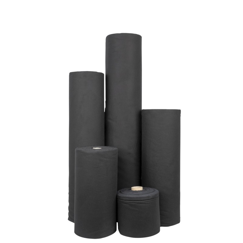 ShowGear Dekomolton 160 g/m² czarny - 0.80 x 60 m ShowGear Dekomolton 160 g/m² czarny - 0.80 x 60 m