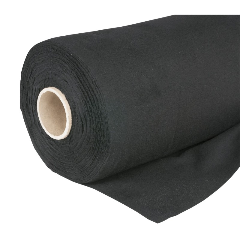 ShowGear Dekomolton 160 g/m² czarny - 1.3 x 60 m ShowGear Dekomolton 160 g/m² czarny - 1.3 x 60 m