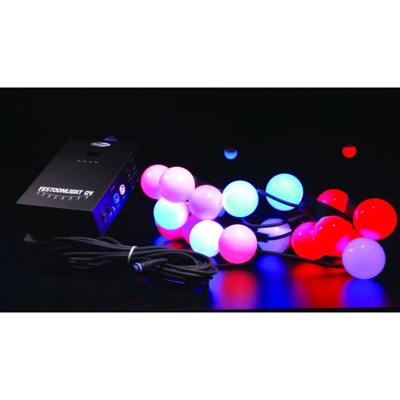 Showtec Wzmacniacz sygnału Festoonlight Q4 Booster Showtec Wzmacniacz sygnału Festoonlight Q4 Booster