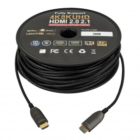 DAP Audio Kabel HDMI 2.0 AOC 4K - 30 m