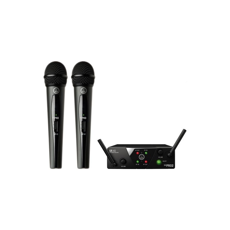 AKG WMS 40 MINI 2 Dual Vocal Set - system bezprzewodowy