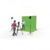 Wentex Kurtyna Greenbox Chromakey 300 g/m² Green screen - 290 x 300 cm