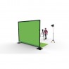 Wentex Kurtyna Greenbox Chromakey 300 g/m² Green screen - 290 x 300 cm