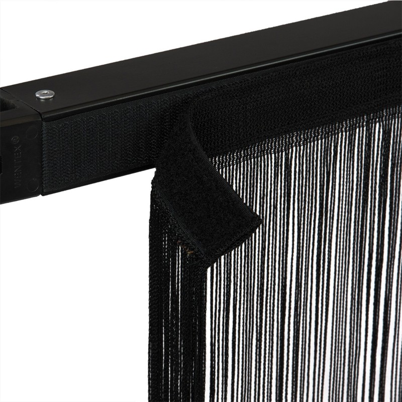 Wentex Kurtyna sznurkowa 220 gram/m² 300 x 400 cm - czarna Wentex Kurtyna sznurkowa 220 gram/m² 300 x 400 cm - czarna