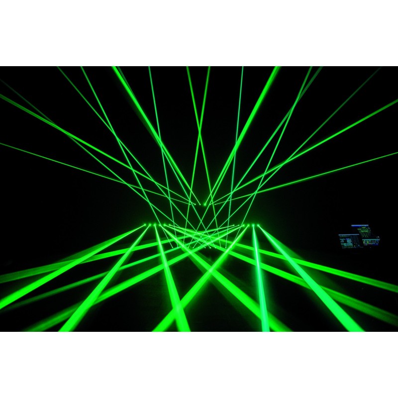 Showtec Listwa laserowa Galactic RGB-6-751 675 mW Showtec Listwa laserowa Galactic RGB-6-751 675 mW