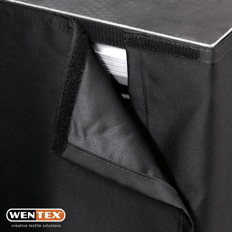 Wentex Narzuta sceniczna MCS 300 g/m² czarna - 620 x 60 cm