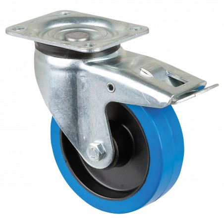 ShowGear Obrotowe koło z hamulcem - 160 mm