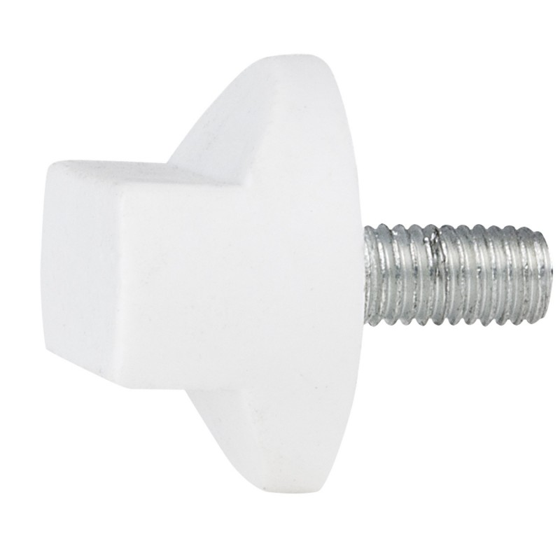 Wentex Śruba M10 x 20 mm Rotary Knob dla Upright - biała