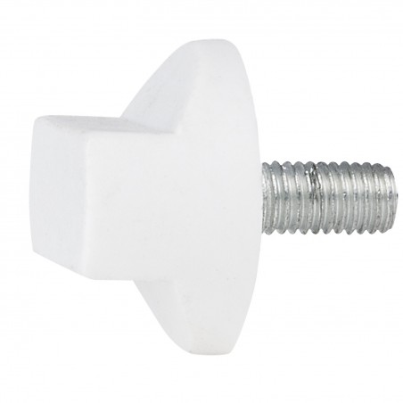 Wentex Śruba M10 x 20 mm Rotary Knob dla Upright - biała