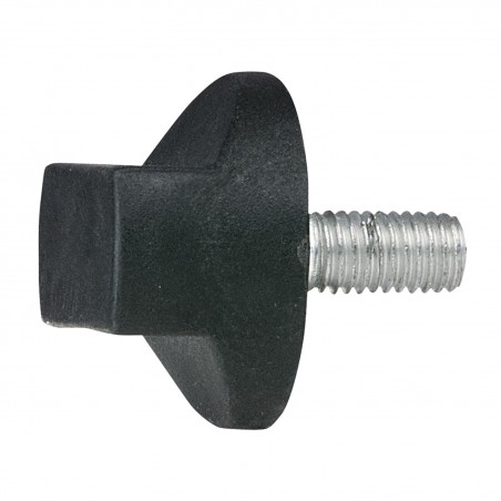 Wentex Śruba M10 x 20 mm Rotary Knob dla Upright - czarna