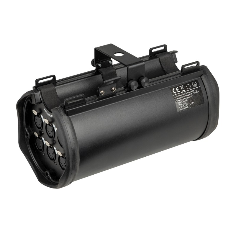 Showtec Wzmacniacz sygnału DMX/RDM Truss Booster RDM 1-6 5P XLR do montażu na kratownicy Showtec Wzmacniacz sygnału DMX/RDM Truss Booster RDM 1-6 5P XLR do montażu na kratownicy