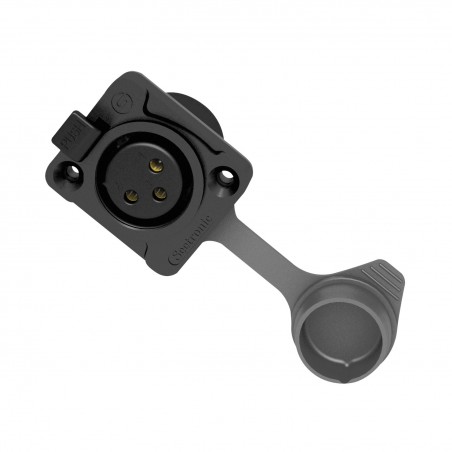 Seetronic Złącze montażowe XLR 3P męski IP65