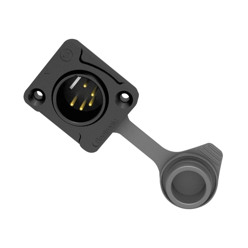Seetronic Złącze montażowe XLR 5P męski IP65 Seetronic Złącze montażowe XLR 5P męski IP65