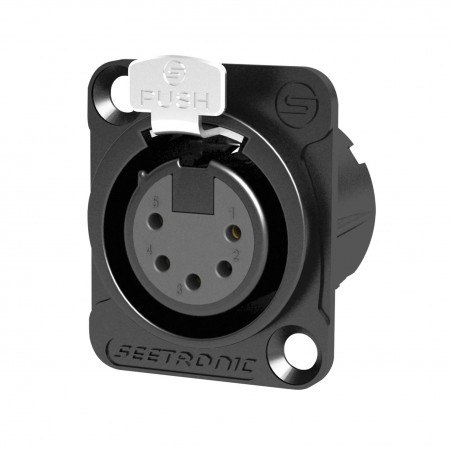 Seetronic Złącze montażowe XLR 5P żeński