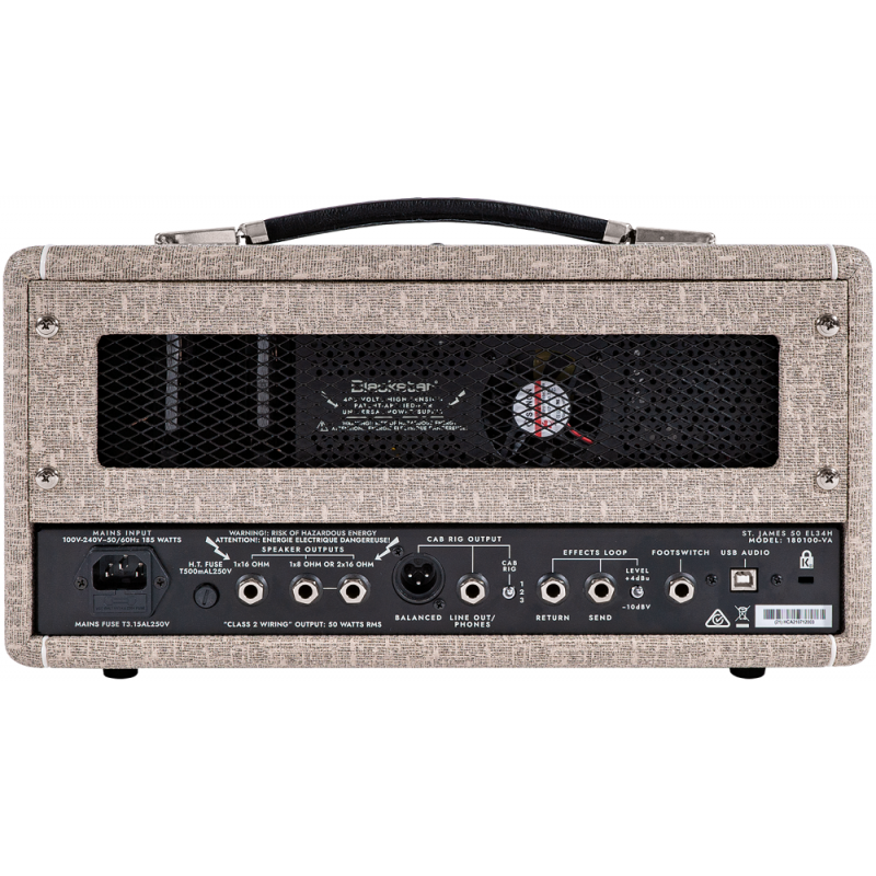 Blackstar Saint James 50 EL34H FAWN - głowa gitarowa 50W - 4