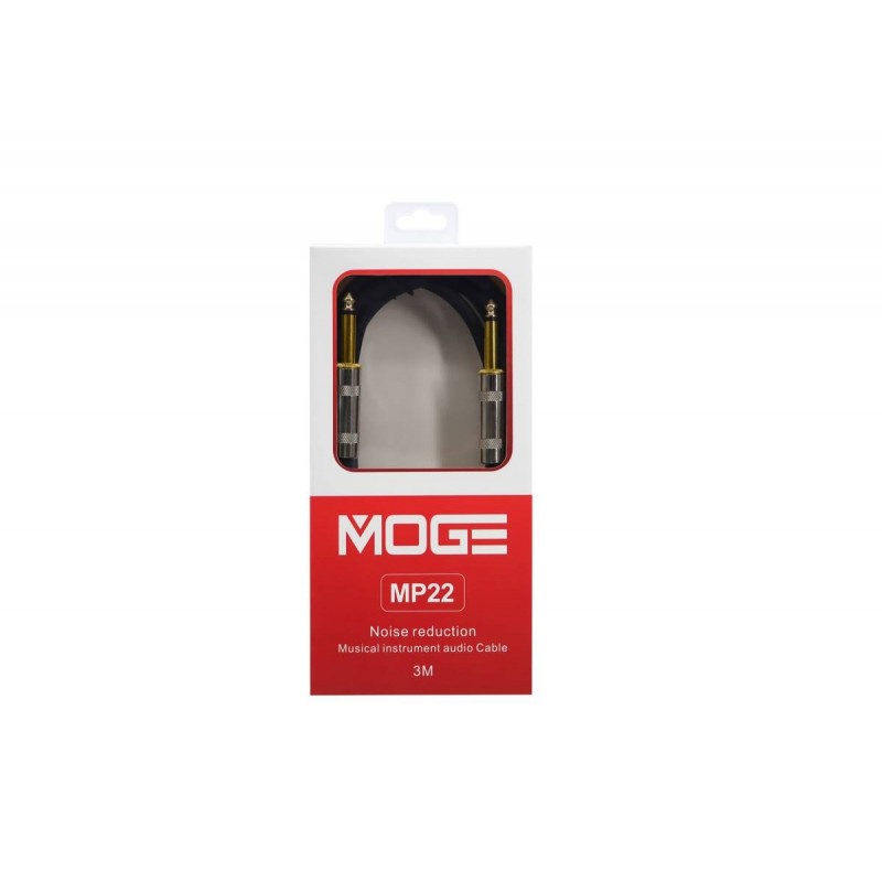 Moge MP22-3 Black - Kabel instrumentalny