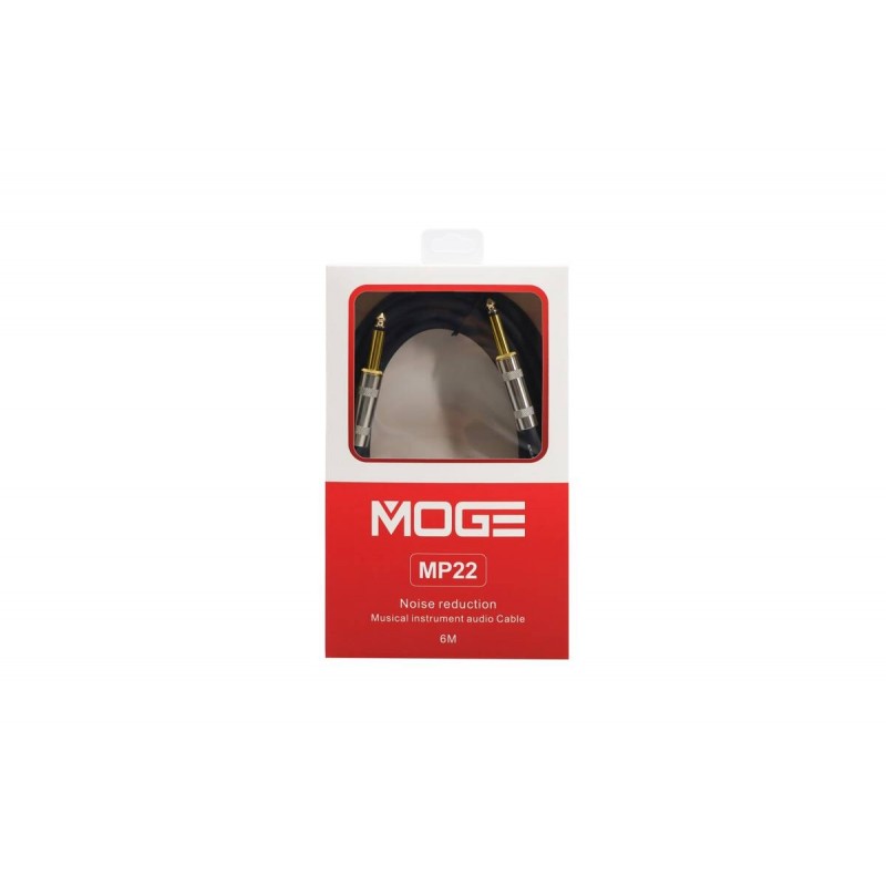 Moge MP22-6 Black - Kabel instrumentalny