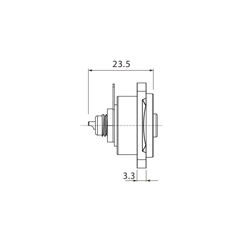 Roxtone RF2D-N-BK - Gniazdo typu RCA