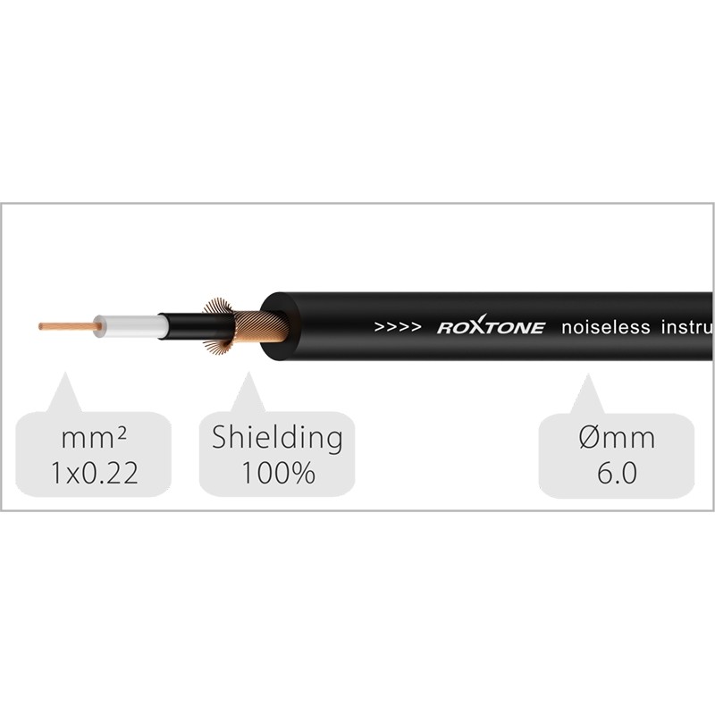Roxtone SGJJ110L3 - Kabel instrumentalny Roxtone SGJJ110L3 - Kabel instrumentalny