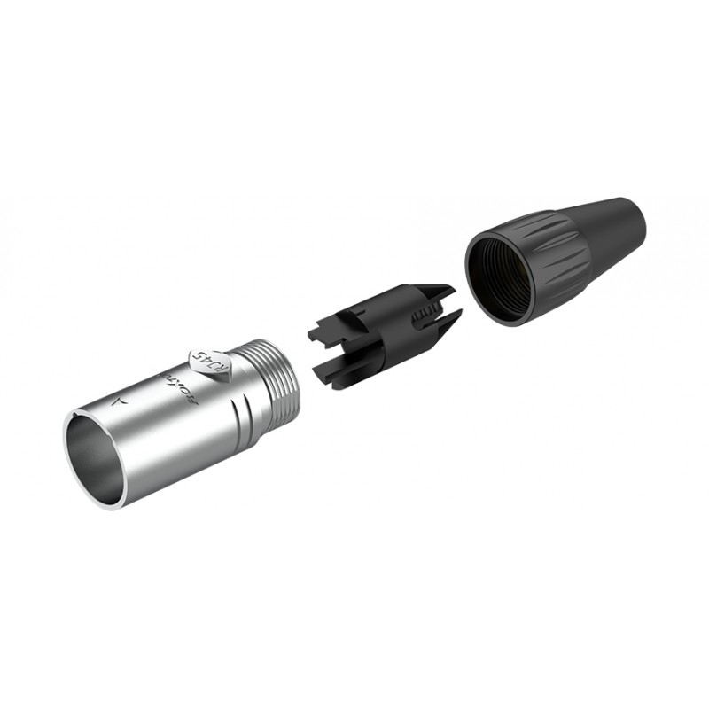 Roxtone RE8MH - Obudowa wtyku typu RJ45 Roxtone RE8MH - Obudowa wtyku typu RJ45